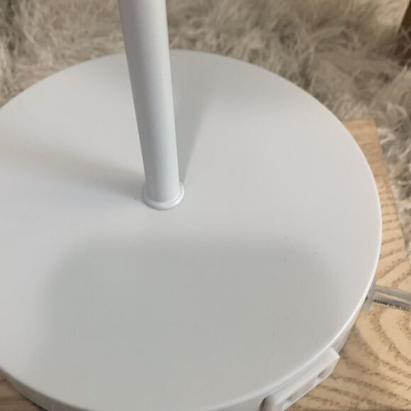 Target Project 62 White Dome Side Table Lamp With Base Outlet - Picture 14 of 17